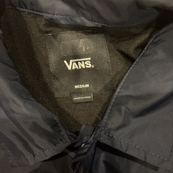 Vans Button Down Jacket 3M Logos - Picture 3 of 6